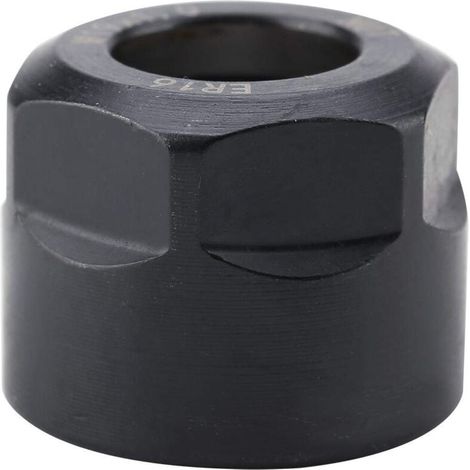 Écrous de serrage dynamiques Zoternen ER16 A/M/A&M, écrou d'équilibrage, support de mandrin de fraisage CNC en métal, pièce de rechange pour tour (ER16-A&M- M191,0 noir) (1/4)