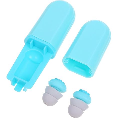 Comfortable Spare Protection Earplugs Includes Silicone Studying