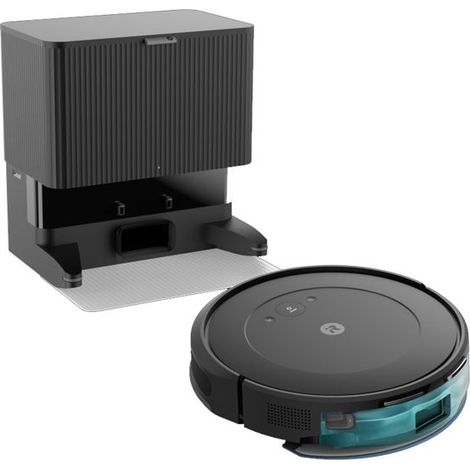 Irobot – Robot aspirateur sans sac noir – Technologie Lithium-Ion – Capacité 0,2L – Nettoyage intelligent pour tous types de sols (1/5)
