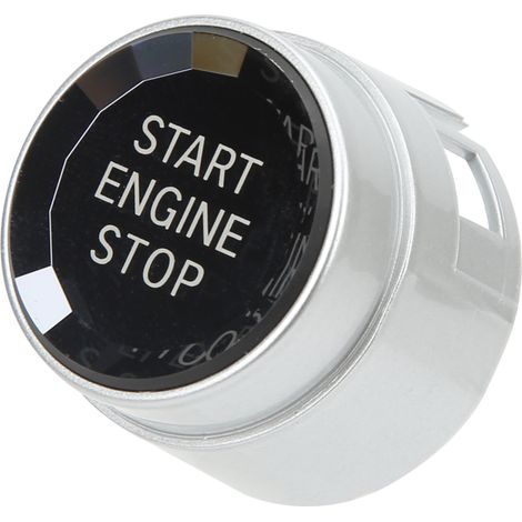 Bouton de démarrage moteur voiture, capuchon de protection antiraie et indécolorable, remplacement pour série F X1 X2 X3 X4 X5 X6 X7 (1/5)