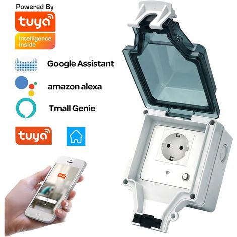 Tuya Presa da Esterno Impermeabile Smart WiFi (1/5)