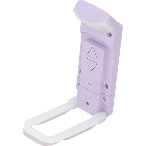 Lampe USB pliable, 3 modes de couleur, intensité variable, veilleuse portable simple pour la lecture et l'identification des bijoux, violette (1/5)