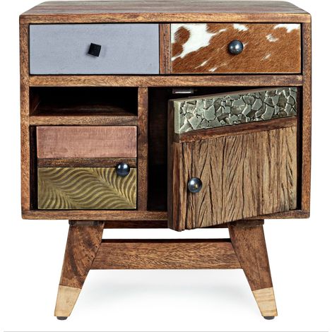 Table d'appoint DOKI – Multimatières & esprit artisanal (1/5)