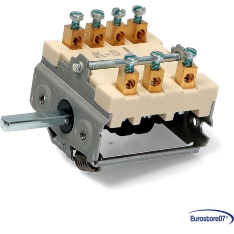 COMMUTATORE FORNO  PROFESSIONALE  EGO 49.24215.000 4 posizioni  Alberino: 24mm