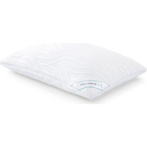 TEMPUR Comfort Air Medium, Cuscino traspirante per ogni posizione del sonno, OEKO-TEX MADE IN GREEN, sensazione di appoggio medio-rigida, 40 x 80 cm (1/4)