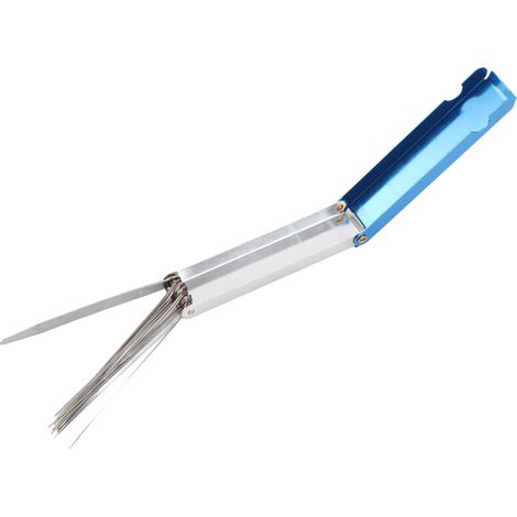 Aiguille de nettoyage de buses 12 en 1, petit volume, portable, longue durée de vie, nettoyant moteur pour une propreté optimale (1/5)