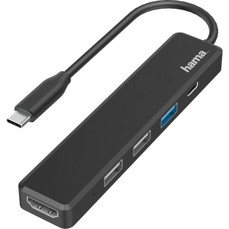 00200117 base para portátil y replicador de puertos USB 2.0 Negro