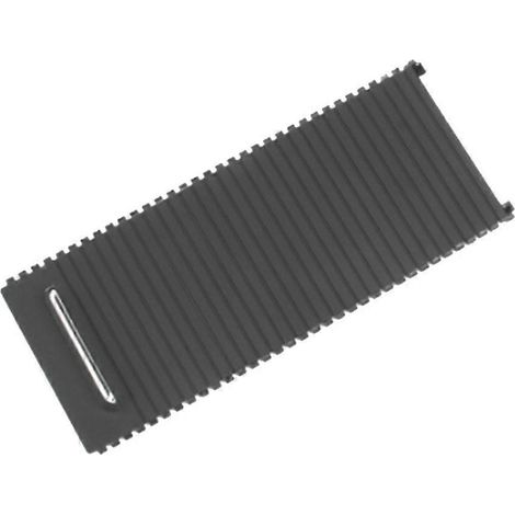 Rideau coulissant noir pour porte-gobelet de console centrale de Skoda Superb 2013-2015 (1/5)