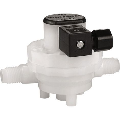 Capteur de débit GF Miniflow OC PVDF 2507-1V, plage de mesure : 0,1-2 m/s