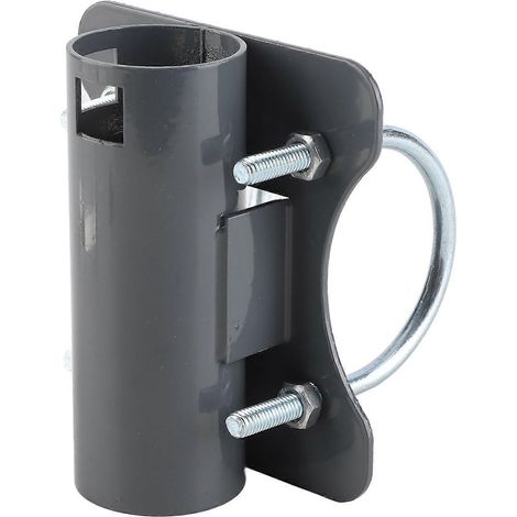 Support de fixation pour mât d'antenne en acier inoxydable réglable en forme de U pour mât de 30 à 50 mm adaptateur de montage sur tube. (1/5)