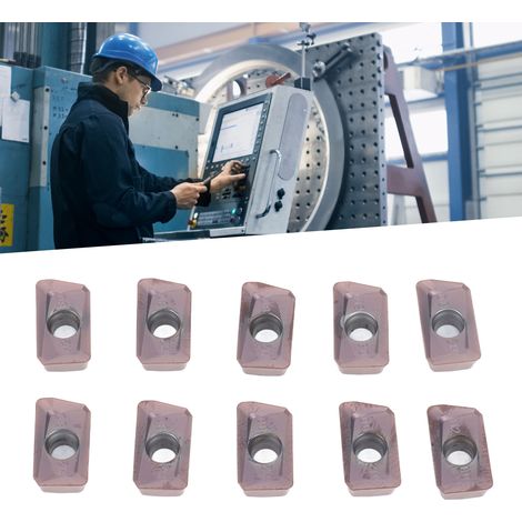 10 CNC-Dreheinsätze, CNC-Schneidwerkzeuge, bronzebeschichtete Hartmetall-CNC-Einsätze APMT1135PDER-M2 (1/5)