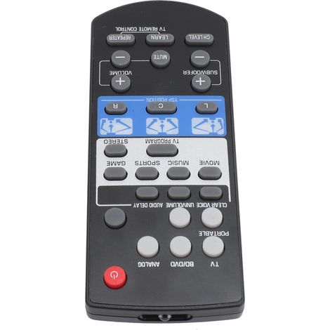 Télécommande universelle FSR80 ZG80760 pour haut-parleur, compatible avec la barre de son YSP-1400 et YSP-1400BL.