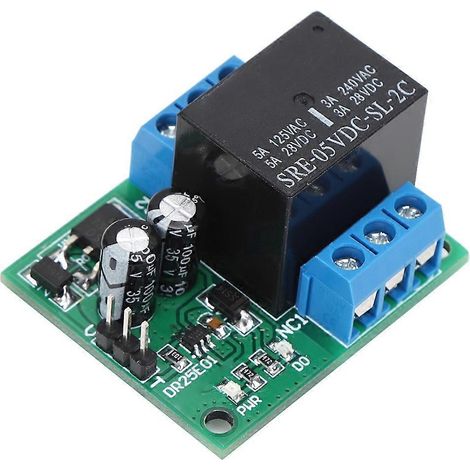 DR25E01 DPDT-Relaismodul, zweipolig, zweifach umschaltend, selbstverriegelnd, bistabiles Relais (DC 6-24 V)