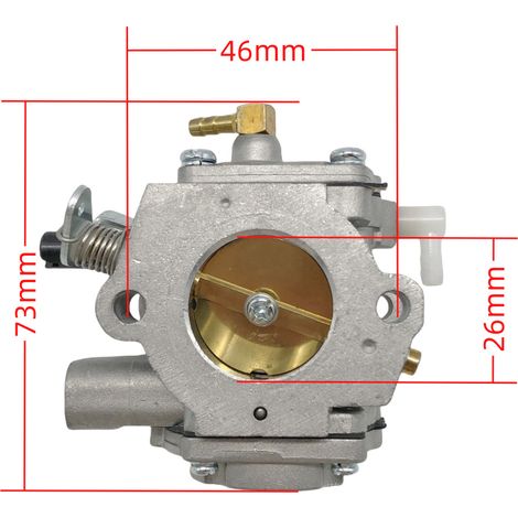 Carburateur HT-12E für tronçonneuse MS880 088 084 1124 120 0609 909-216 (1/5)