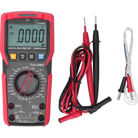 Multimètre numérique UT89XE UNIT, testeur électrique haute précision multifonction, outil de diagnostic pour maintenance électricité, mesure tension courant résistance, appareil de contrôle profession (1/5)