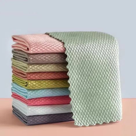 Lingettes de nettoyage réutilisables Irovami pour la vaisselle, paquet de 20, lingettes multifonctionnelles en cellulose pour la cuisine et le nettoyage.