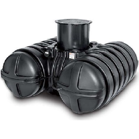 Cuve Réservoir d'eau de pluie 1500L à enterrer ROTH TWINBLOC