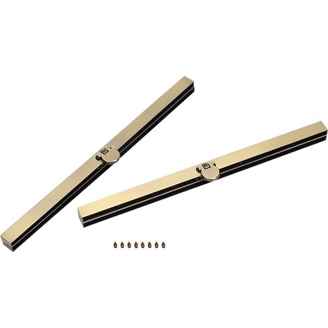 2PCs Cadre de Sac à Main en Métal Cyan 19cm, Accessoire Léger pour Portefeuille DIY, Pince de Monture en Fer (1/5)