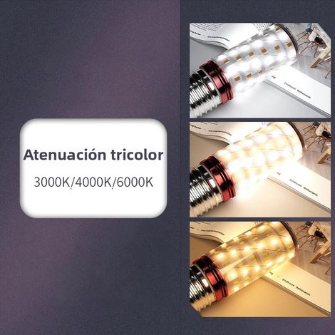 Ampoules LED maïs 9 W E14 à vis, 10 LED (tricolores), puce SMD2835 (1/5)