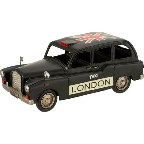 Voiture Déco en Métal "Antique" 32cm Noir (1/3)