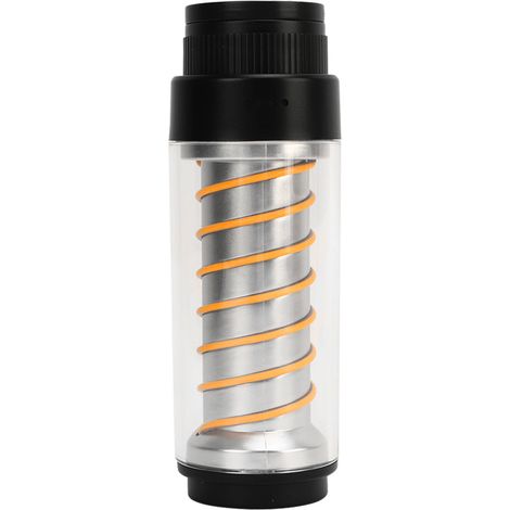 Lampe LED portable de camping 2 en 1 avec trépied et mini-lanterne, couleur blanche. (1/5)