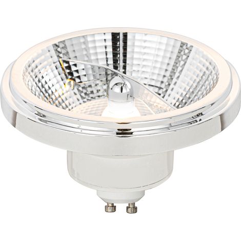 LUEDD Bombilla LED regulable GU10 AR111 blanca 11W 810lm 2700K