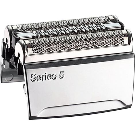 Tête de rechange 52S Série 5 avec grille et lame pour rasoir Braun S5, compatible avec les modèles 5190cc, 5020, 5030, 5040, 5050, 5070 et 5090 (utilisation sur peau sèche ou humide).