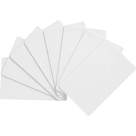 100 cartes RFID, 13,56 MHz, cartes à puce de détection de proximité, S50, réinscriptibles, avec clé de copie, pour systèmes de contrôle d'accès. (1/5)