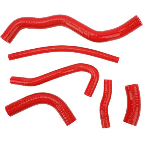 Mangueira du Radiateur, Mangueira du Liquide Réfrigérant du Radiateur de Substitution par la Vérification de l'évacuation de l'anti-impact du Silicone pour Drz400s Drz400sm (1/5)