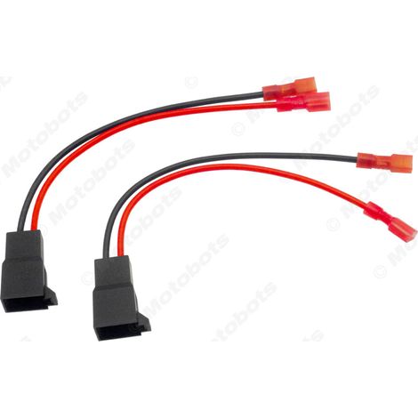 Câble d'enceinte de qualité automobile, compatible avec les véhicules Volkswagen, câble adaptateur pour haut-parleur, câble de conversion pour haut-parleur. (1/4)