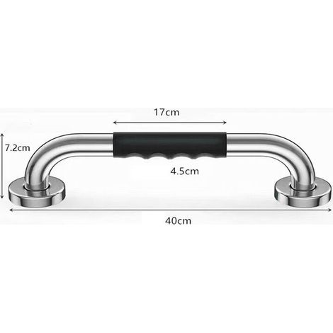 Une barre de douche pour personnes âgées, 40cm, poignée de baignoire, poignée antidérapante de salle (1/5)
