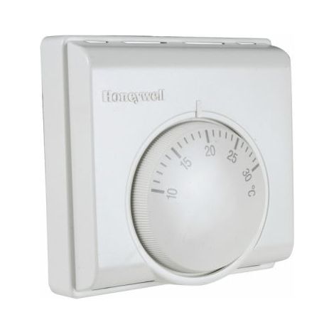 Thermostat d'ambiance Honeywell Home T6360A1004 – Réglage 10 à 30°C – Différentiel 0.6K – Couleur blanc cassé – Pour chauffage et climatisation (1/2)