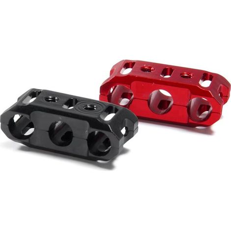 Adecuado para organizadores de cables de motor ESC de aluminio y abrazaderas para cables para evitar que los cables se enreden.