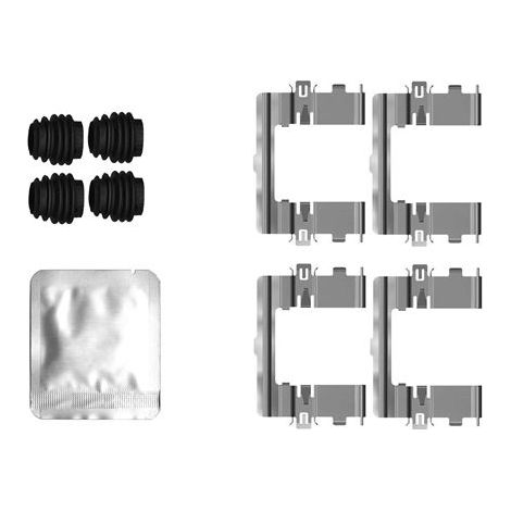 Kit d'accessoires, plaquette de frein à disque TEXTAR 82564000 KIA