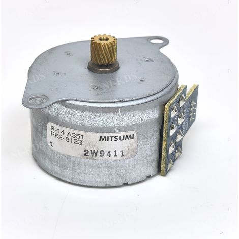 Compatible with HP M501, 506, 527, E52645, and Canon MF525 paper feed motor gear set (single motor) - Model A [RK2-8123]