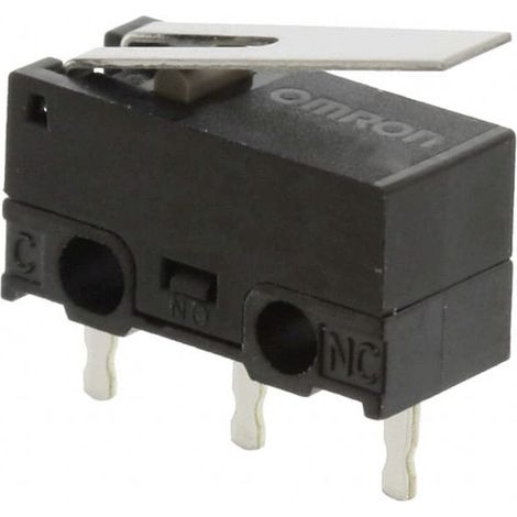 Omron D2F-01L-T Mikroschalter 30 V/DC 0.1 A 1 x Ein/(Ein) 1 St. Bag