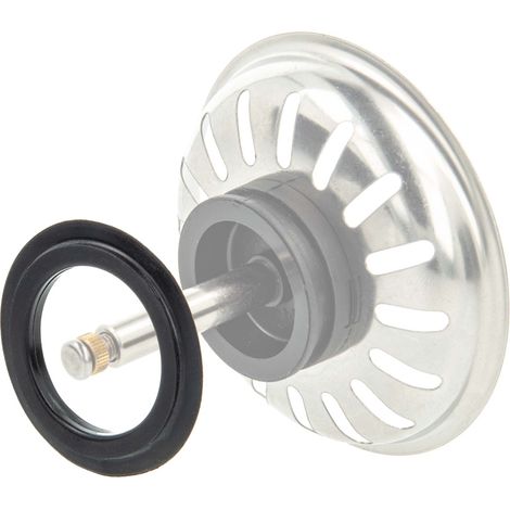 tecuro Universal Lippendichtung Ø 43 mm, für Siebkörbchen - Siebkorbventil - Dichtung für Küchenspüle