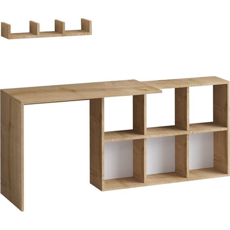 Holzschreibtisch "Blake" 74 x 45 x 145 cm - Eiche