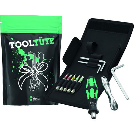 Wera Werkzeugset Tooltüte 10-teilig