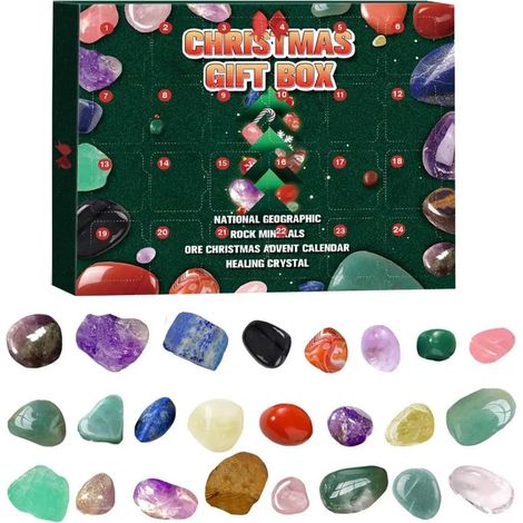 Calendrier de l'Avent, coffret calendrier de Noël, boîte à surprises, cadeau de Noël pour enfants (1/4)