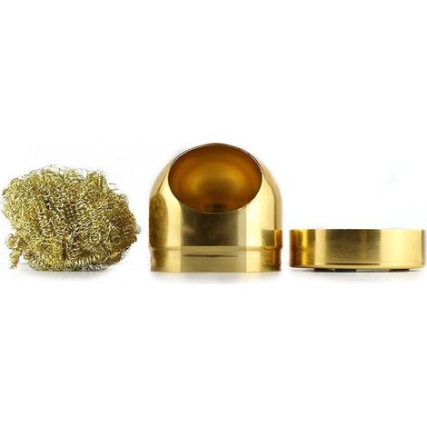 JSSEVN - Cleaning the soldering iron head with tin mesh, electric soldering iron cleaner, strong deoxidation