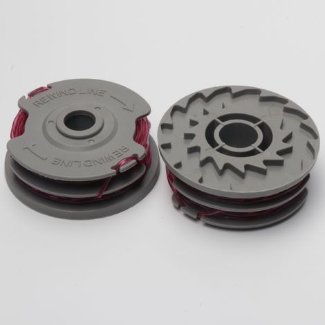 Compatible avec les tondeuses Flymo : bobine FLY021 et 513937190 et capuchon FLY060 — Kit d'accessoires pour tondeuse, C