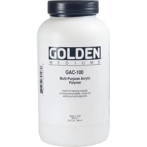 Médium acrylique dorée : GAC 100 946ml