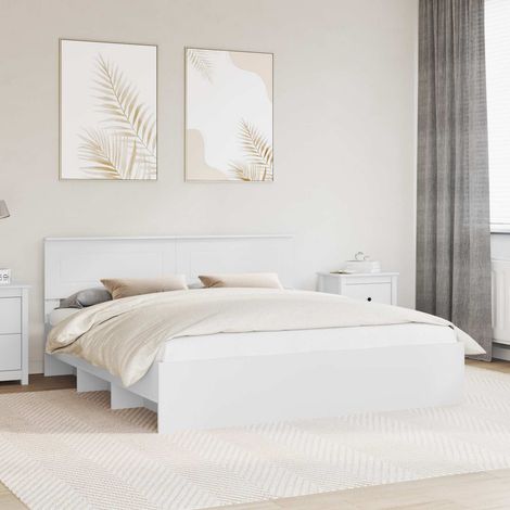 Estructura de cama 180 x 200 cm Madera de ingeniería