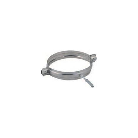2 x C COLLARE INOX C/TASSELLO P/TUBO D 13 CM