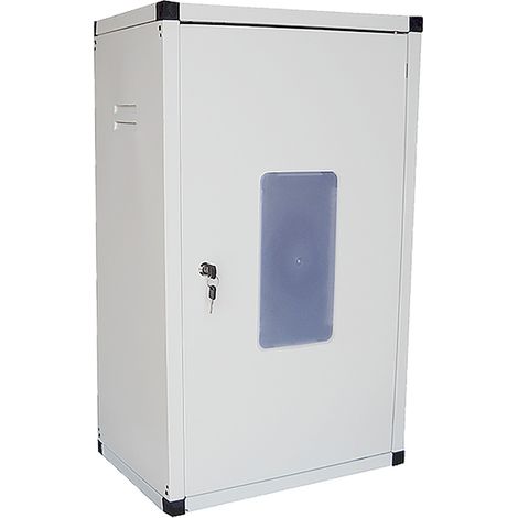 COPRICALDAIA IN ACCIAIO PREVERNICIATO cm. 55 x 43 x h.102  - BricoGo