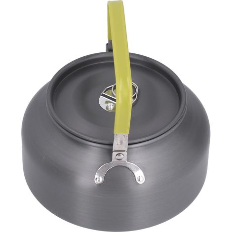 Cafetière/théière portable d'extérieur/bouteille d'eau pour le camping/pique-nique/combustion au bois (1,2 L) pour la randonnée en plein air, la pêche, le camping, les pique-niques et la combustion du (1/5)