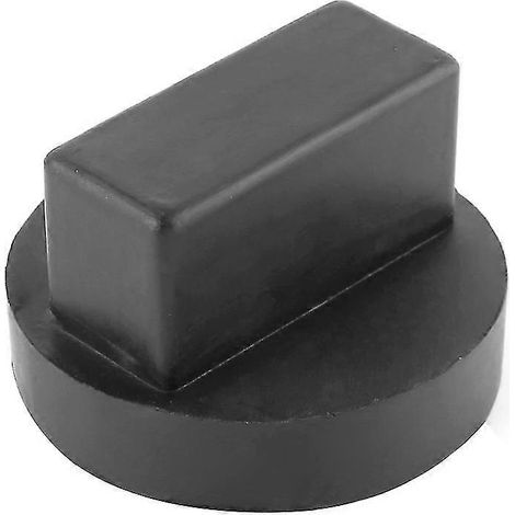 Patin en caoutchouc pour crics renforcés, bloc standard pour voiture, type à 4 boulons (1/5)