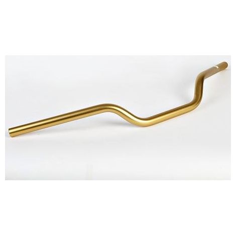Manubrio in alluminio RENTHAL 22 mm oro, manubrio da strada sportivo alto 7/8 pollici