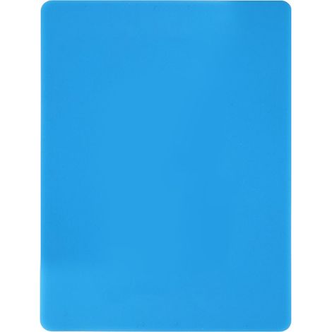 Tapete de silicona para manualidades, repostería, cocina, encimeras, moldes de resina, resistente al calor, mantel individual azul, tamaño S (150 x 100 mm). (1/5)